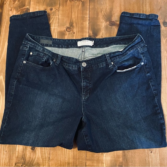 torrid Denim - Torrid Denim dark wash skinny jeans
